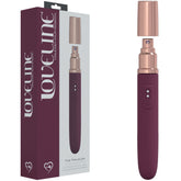 LOVELINE The Traveler - Burgundy Vibrator for Couples Red BULLETS